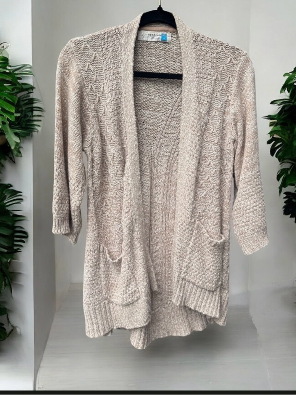 Anthropologie Sparrow Open Front Cardigan Small